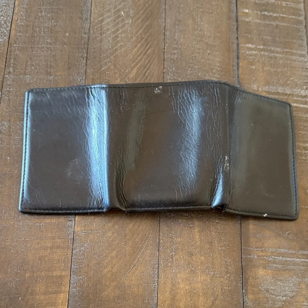 Black Leather Men's Wallet RFID